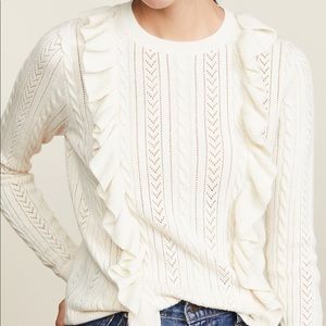 Birds of Paradis Elise Ruffle Sweater